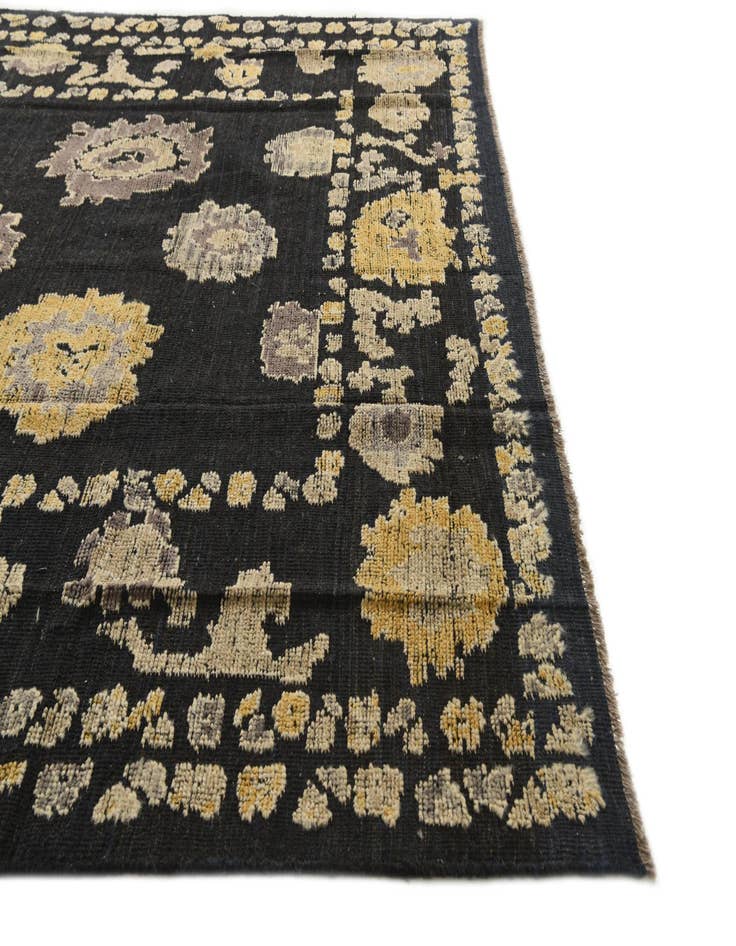 Detail image of  8' 2 x 10' 4  Hand Knotted Oushak Wool Rug