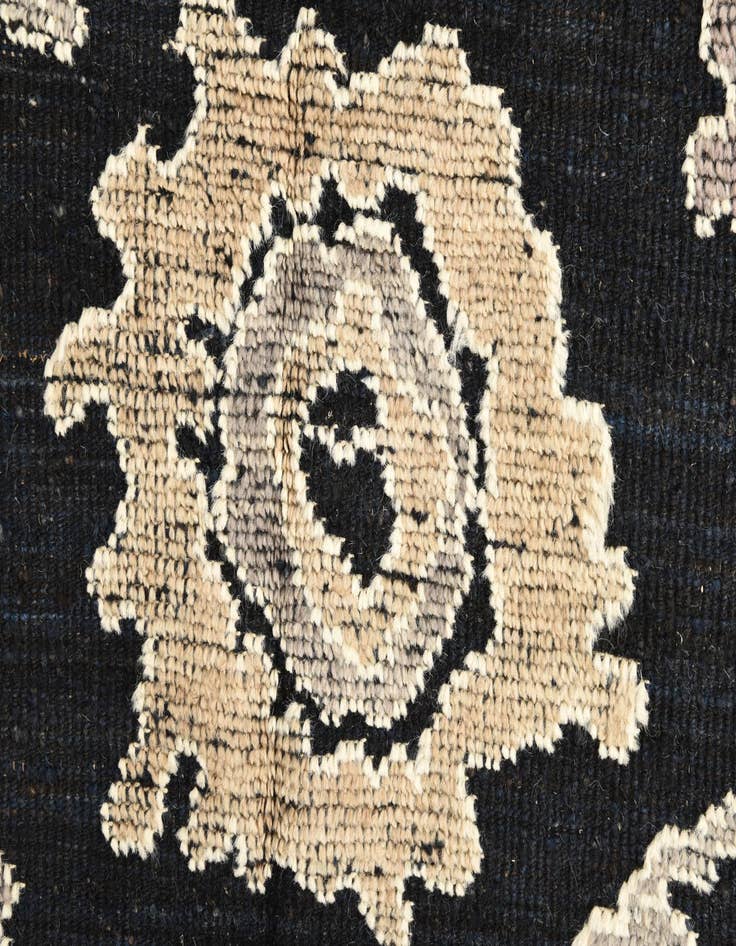 Detail image of  8' x 10' 4  Hand Knotted Oushak Wool Rug