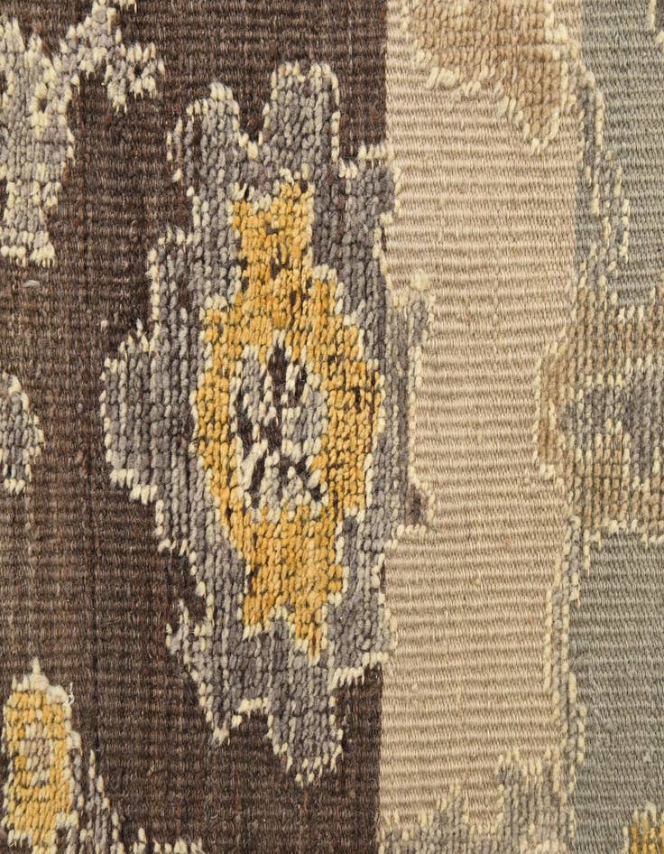 Detail image of  8' 2 x 10' 6  Hand Knotted Oushak Wool Rug
