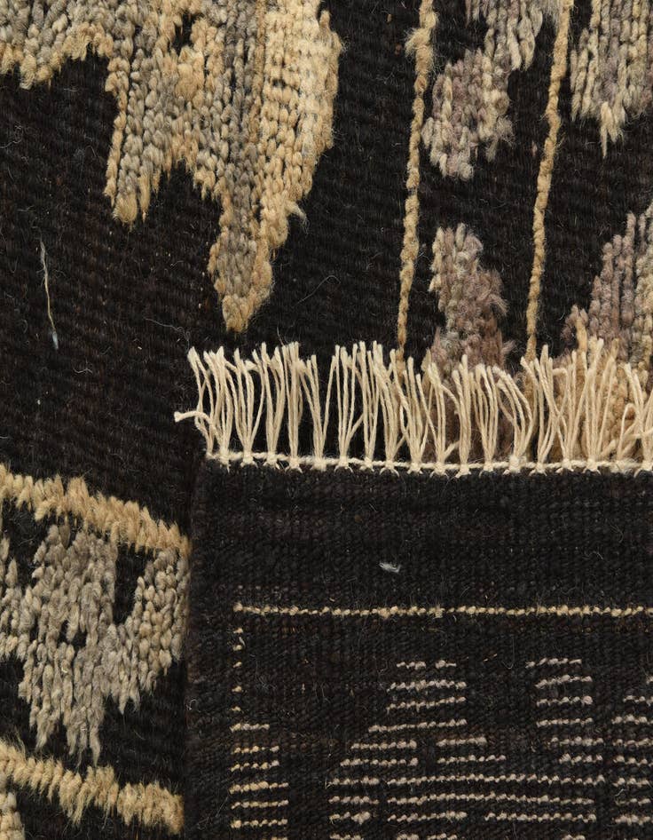 Detail image of  8' 4 x 10' 2  Hand Knotted Oushak Wool Rug