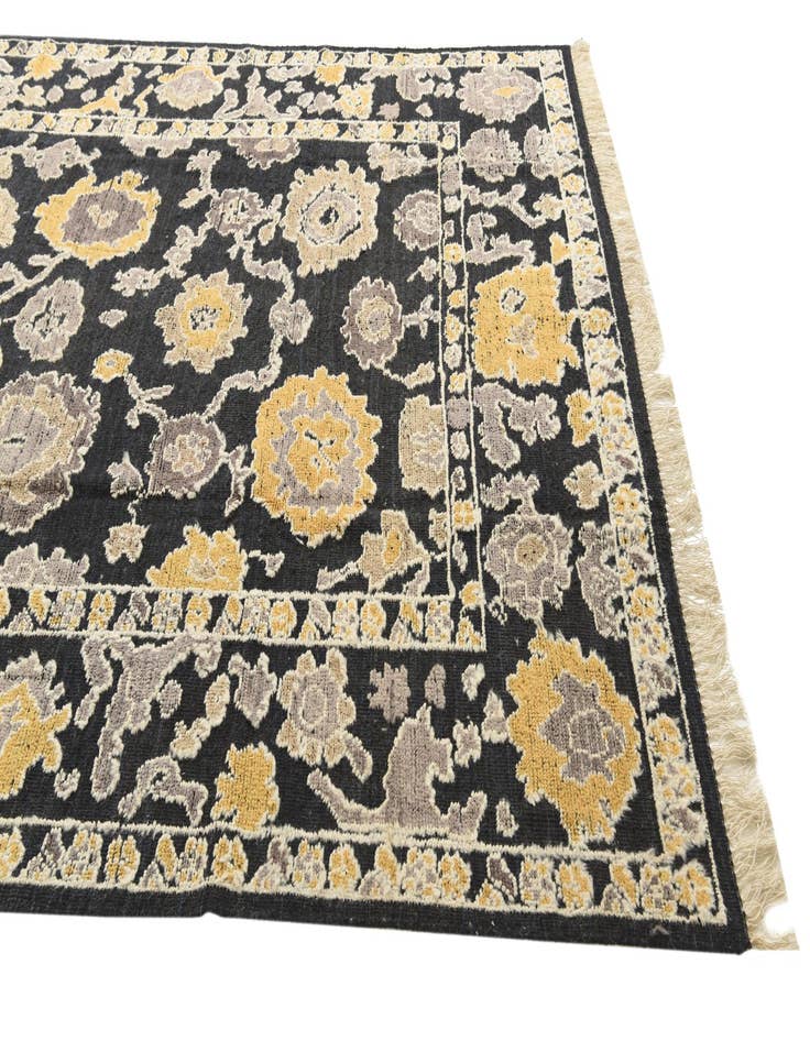 Detail image of  8' 2 x 10' 4  Hand Knotted Oushak Wool Rug