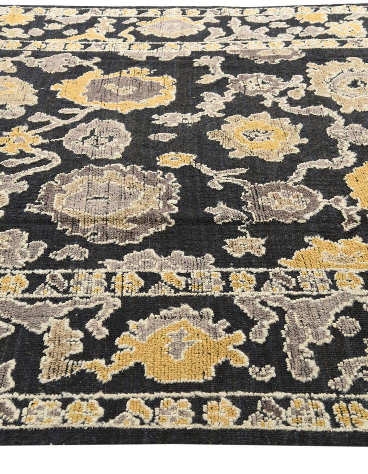 Detail image of  8' 2 x 10' 4  Hand Knotted Oushak Wool Rug