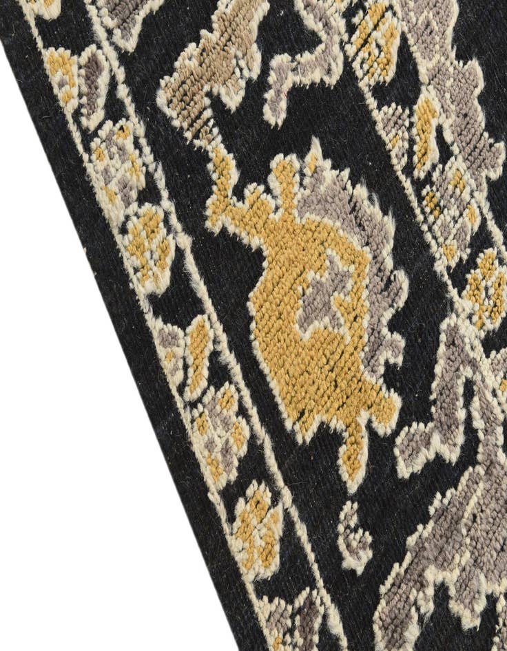 Detail image of  8' 2 x 10' 4  Hand Knotted Oushak Wool Rug