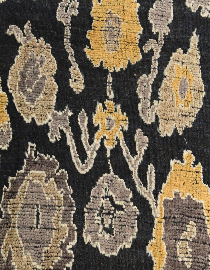 Detail image of  8' 2 x 10' 4  Hand Knotted Oushak Wool Rug