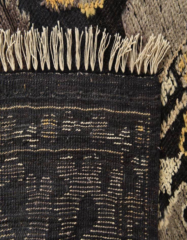 Detail image of  9' 4 x 11' 10  Hand Knotted Oushak Wool Rug