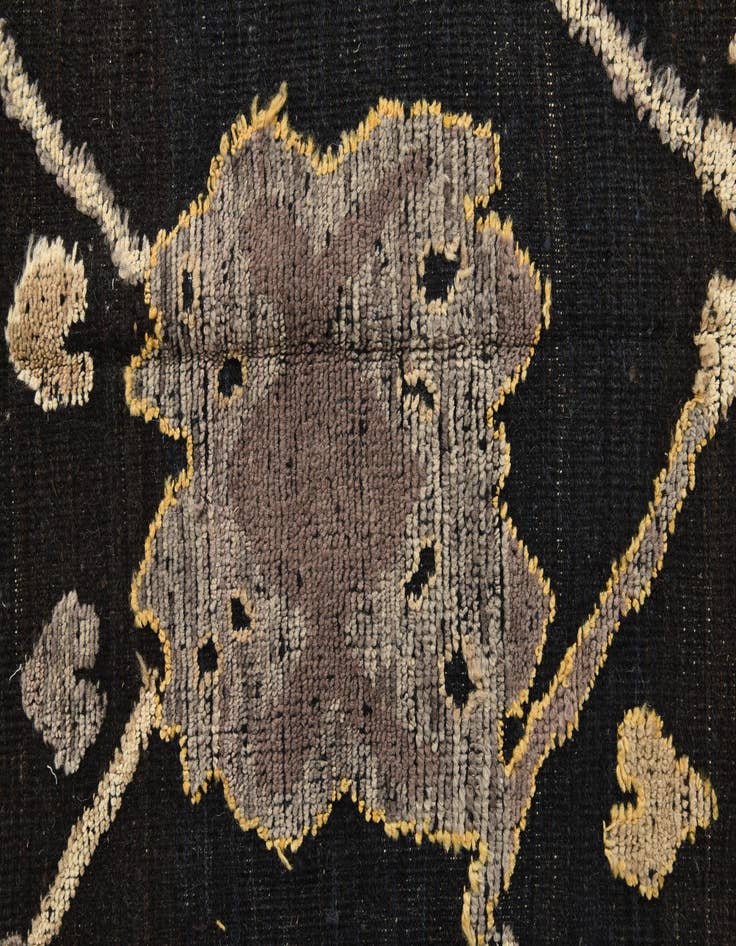 Detail image of  9' 4 x 11' 10  Hand Knotted Oushak Wool Rug