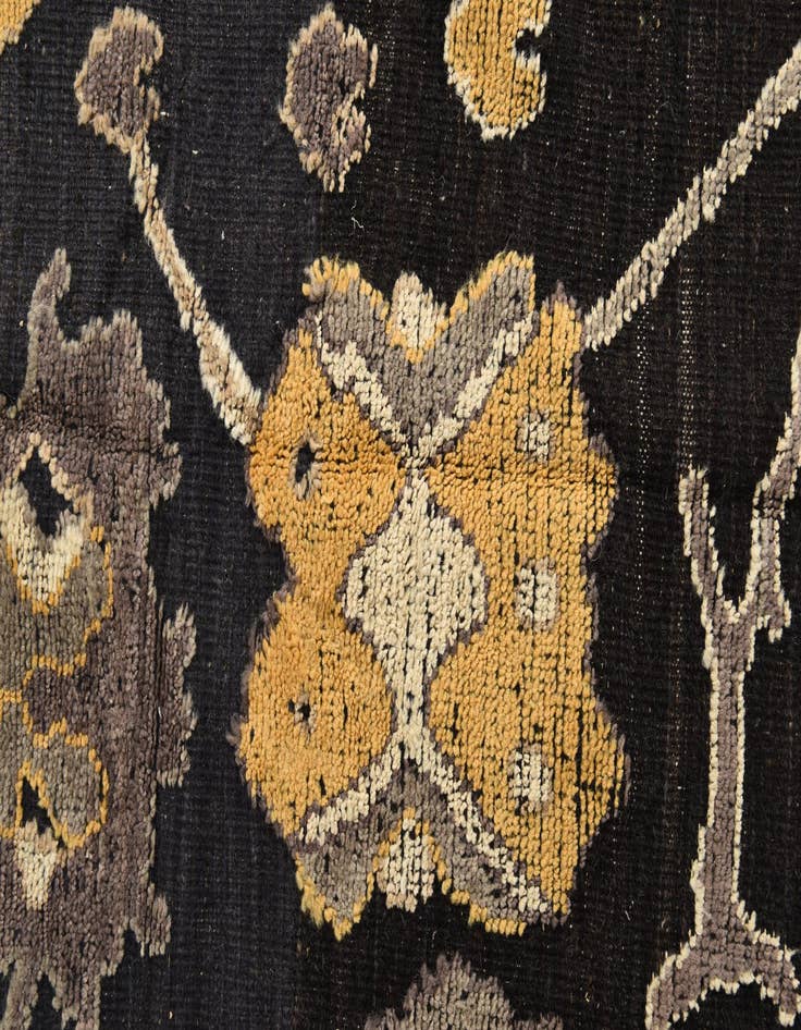 Detail image of  9' 4 x 11' 10  Hand Knotted Oushak Wool Rug