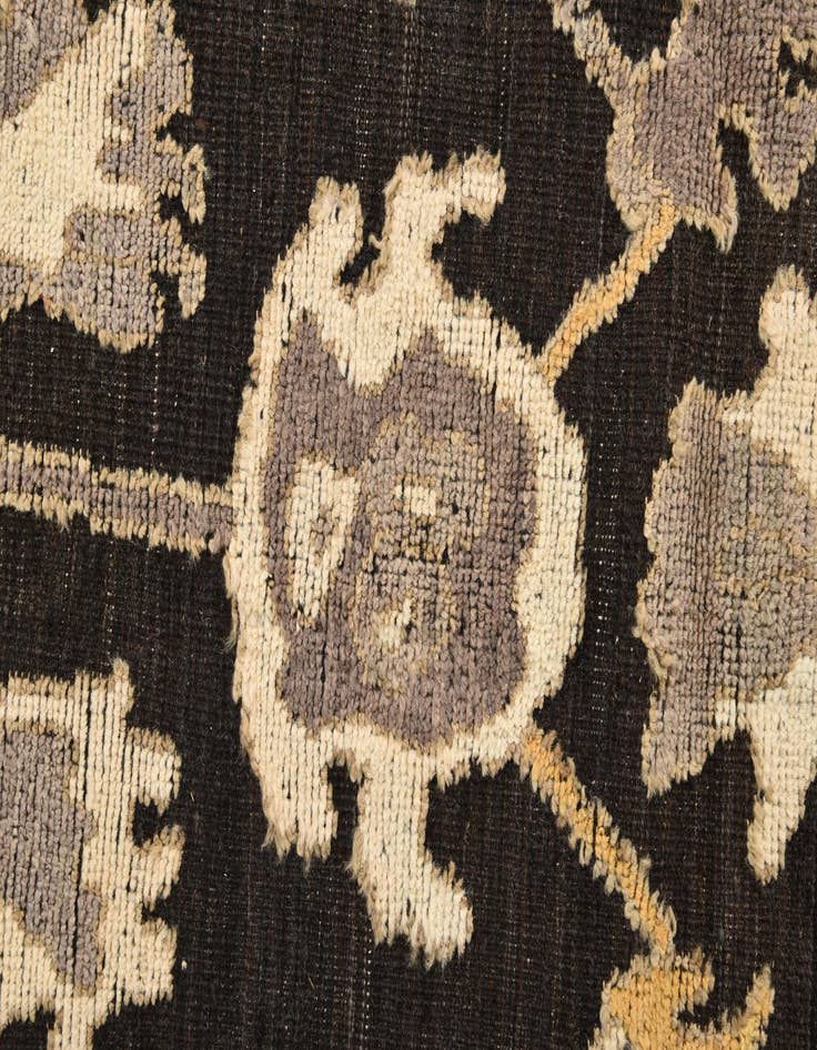 Detail image of  9' 1 x 12' 3  Hand Knotted Oushak Wool Rug