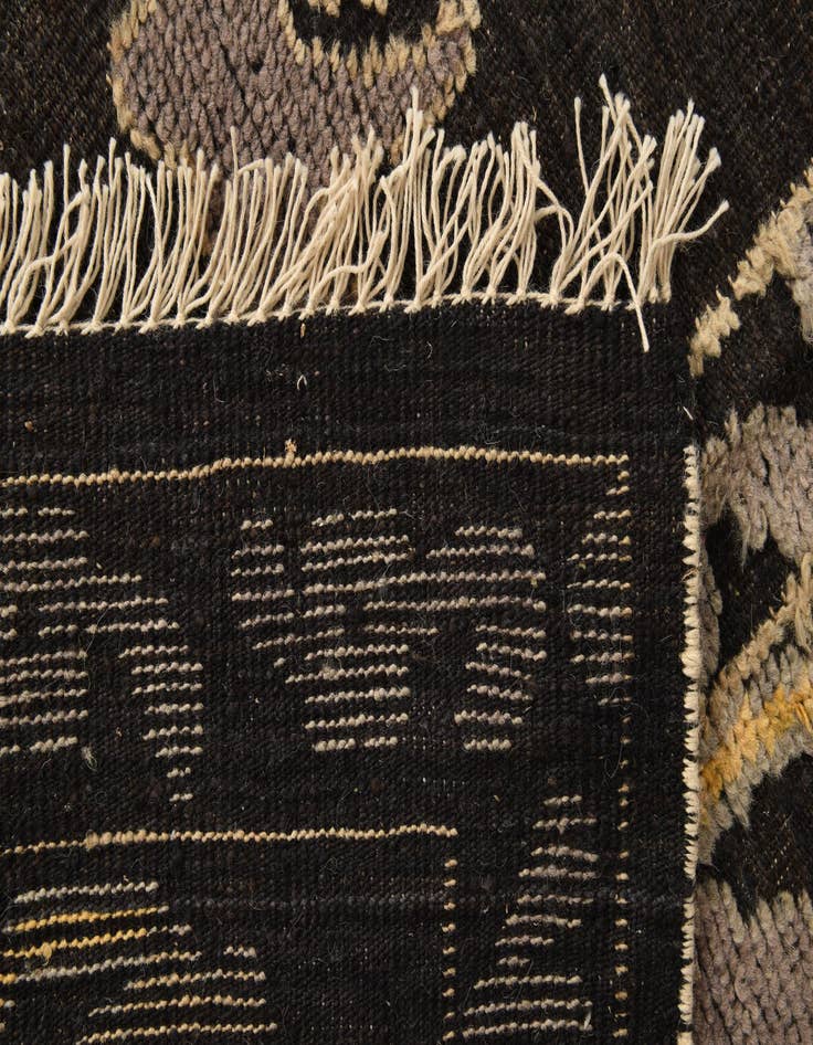 Detail image of  9' 1 x 12' 3  Hand Knotted Oushak Wool Rug