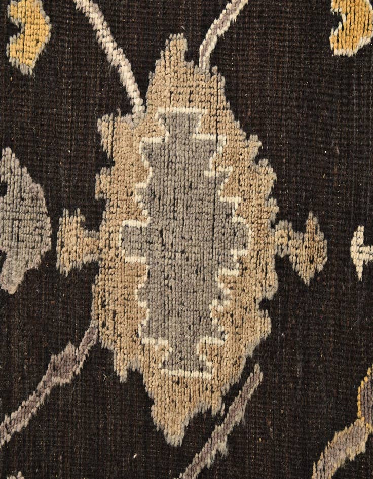 Detail image of  8' 3 x 10' 8  Hand Knotted Oushak Wool Rug