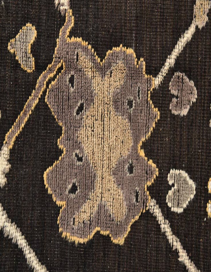 Detail image of  8' 3 x 10' 8  Hand Knotted Oushak Wool Rug