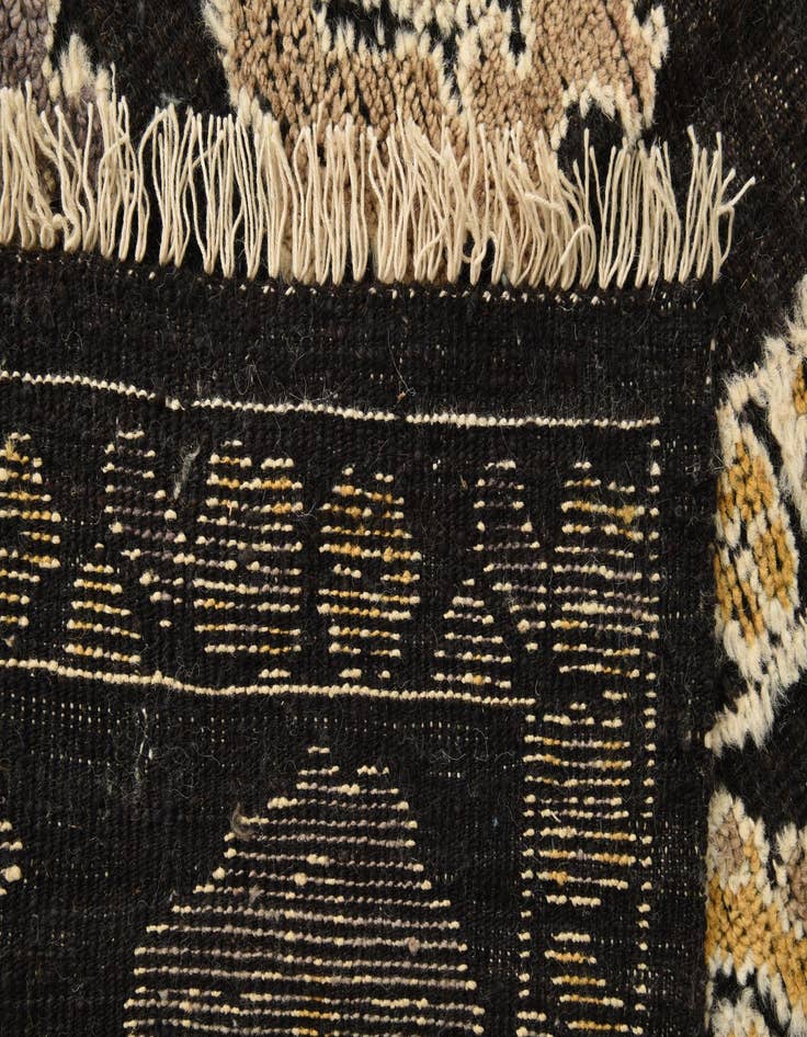 Detail image of  8' 3 x 10' 5  Hand Knotted Oushak Wool Rug