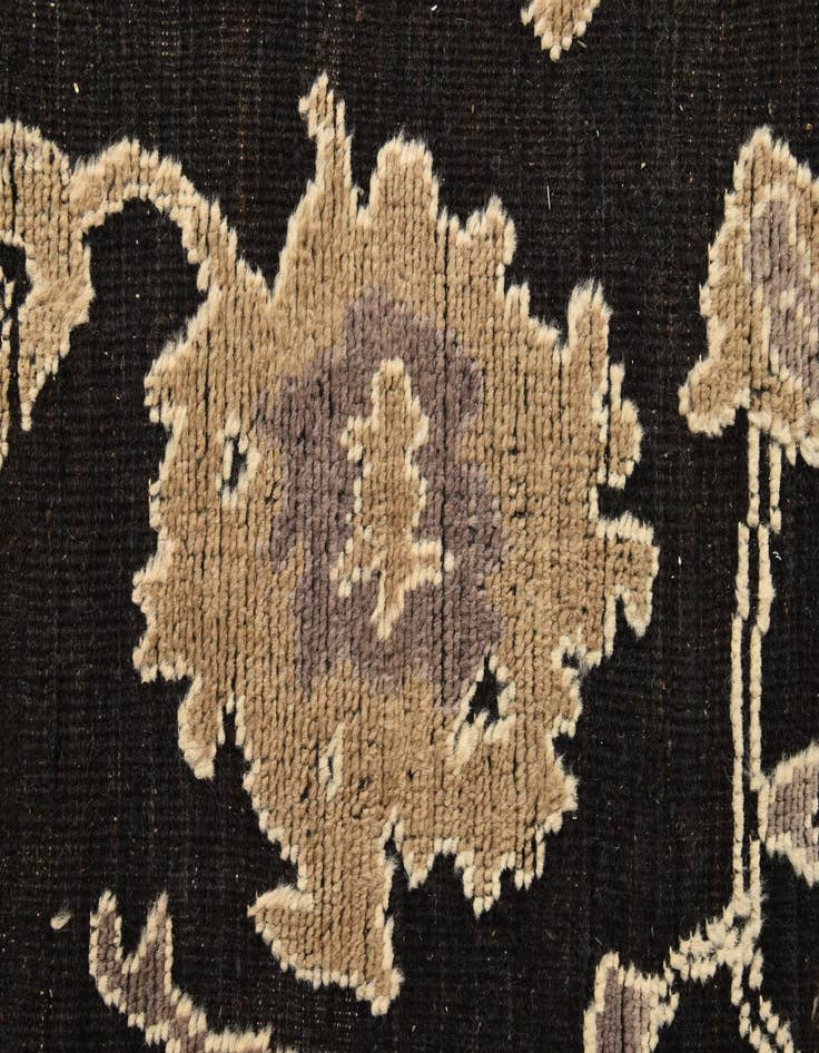 Detail image of  8' 2 x 10' 3  Hand Knotted Oushak Wool Rug