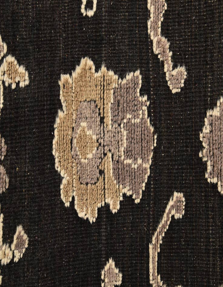 Detail image of  8' 2 x 10' 3  Hand Knotted Oushak Wool Rug
