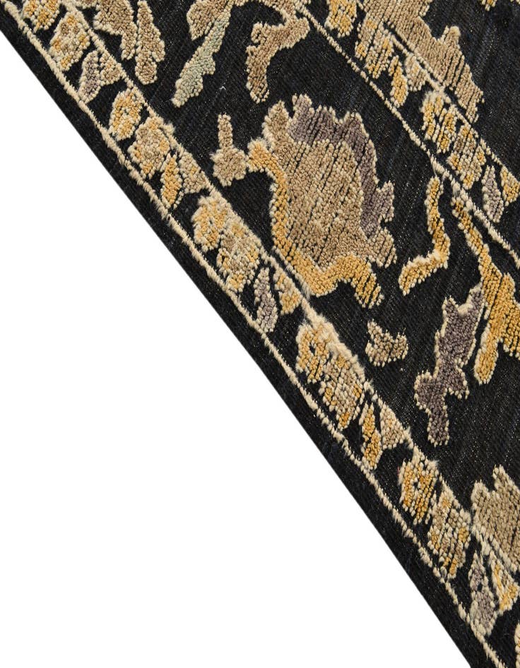 Detail image of  9' x 12' 2  Hand Knotted Oushak Wool Rug