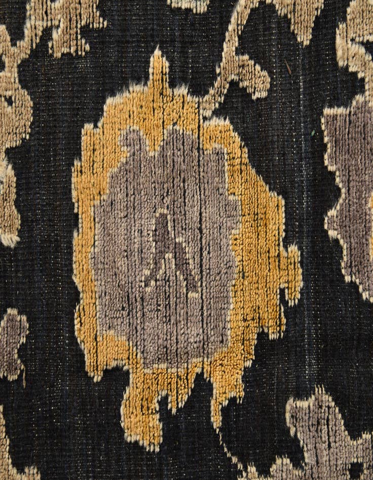 Detail image of  9' x 12' 2  Hand Knotted Oushak Wool Rug