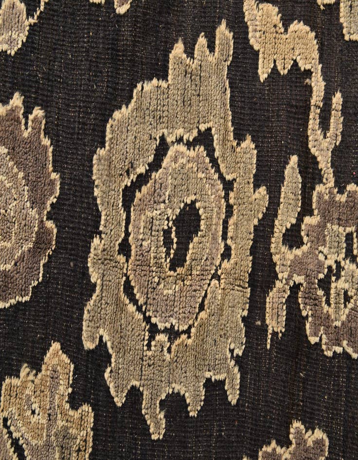 Detail image of  9' 5 x 12'  Hand Knotted Oushak Wool Rug