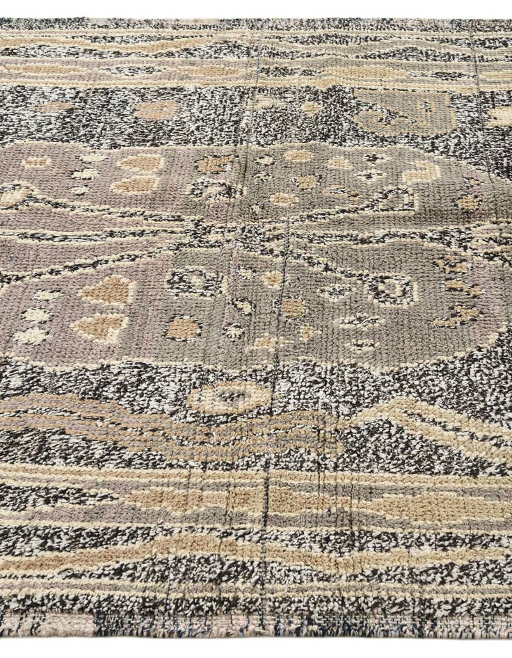 Detail image of  5' 1 x 8'  Hand Knotted Oushak Wool Rug