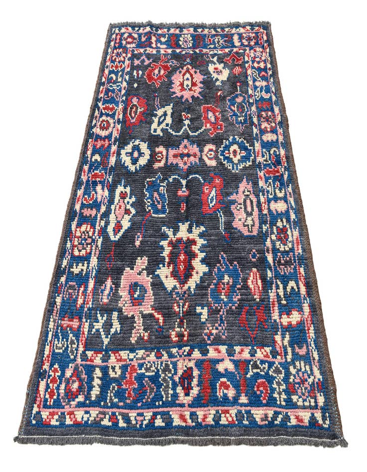 Detail image of  5' 2 x 7'  Hand Knotted Oushak Wool Rug