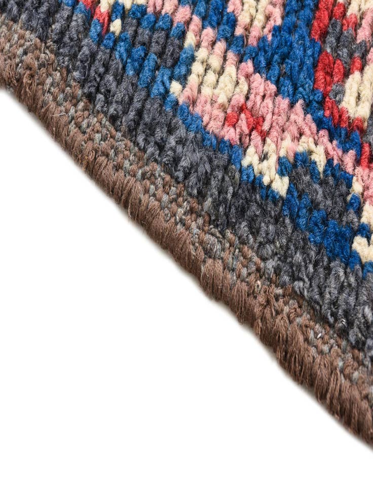 Detail image of  5' 2 x 7'  Hand Knotted Oushak Wool Rug