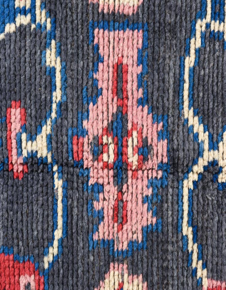 Detail image of  5' 2 x 7'  Hand Knotted Oushak Wool Rug