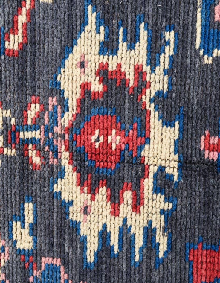 Detail image of  5' 2 x 7'  Hand Knotted Oushak Wool Rug