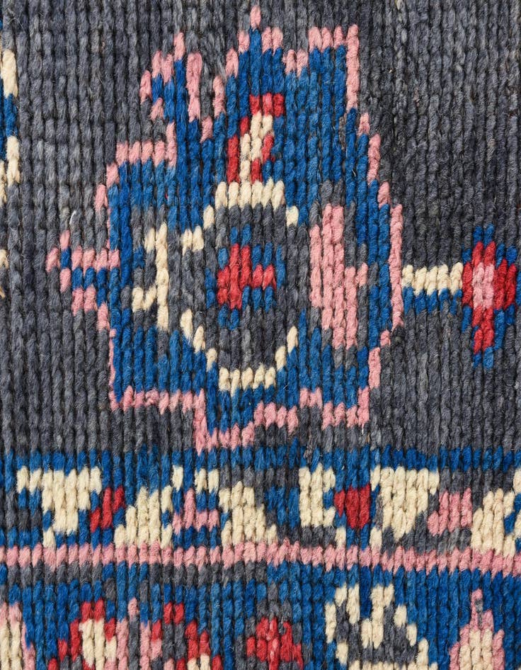 Detail image of  5' 2 x 7'  Hand Knotted Oushak Wool Rug