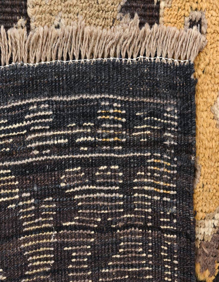 Detail image of  8' 1 x 9'  Hand Knotted Oushak Wool Rug