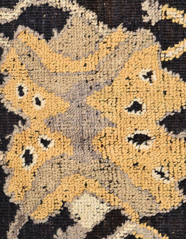 Detail image of  8' 1 x 9'  Hand Knotted Oushak Wool Rug