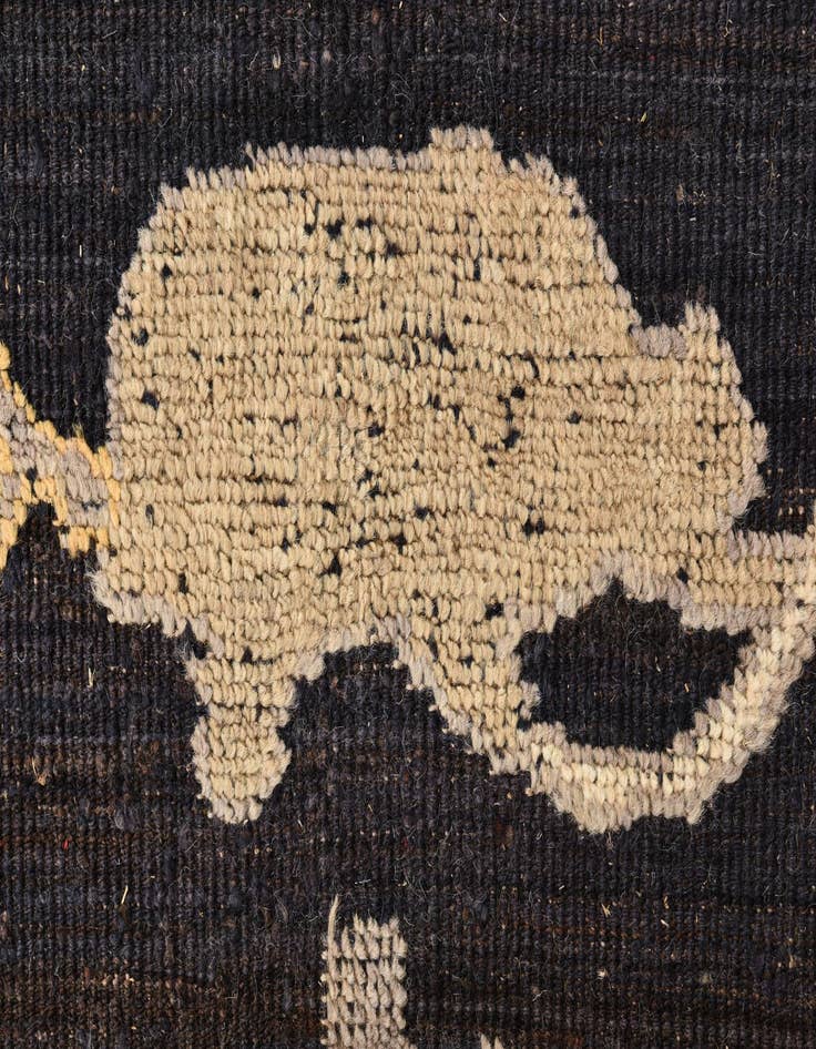 Detail image of  8' 1 x 9'  Hand Knotted Oushak Wool Rug