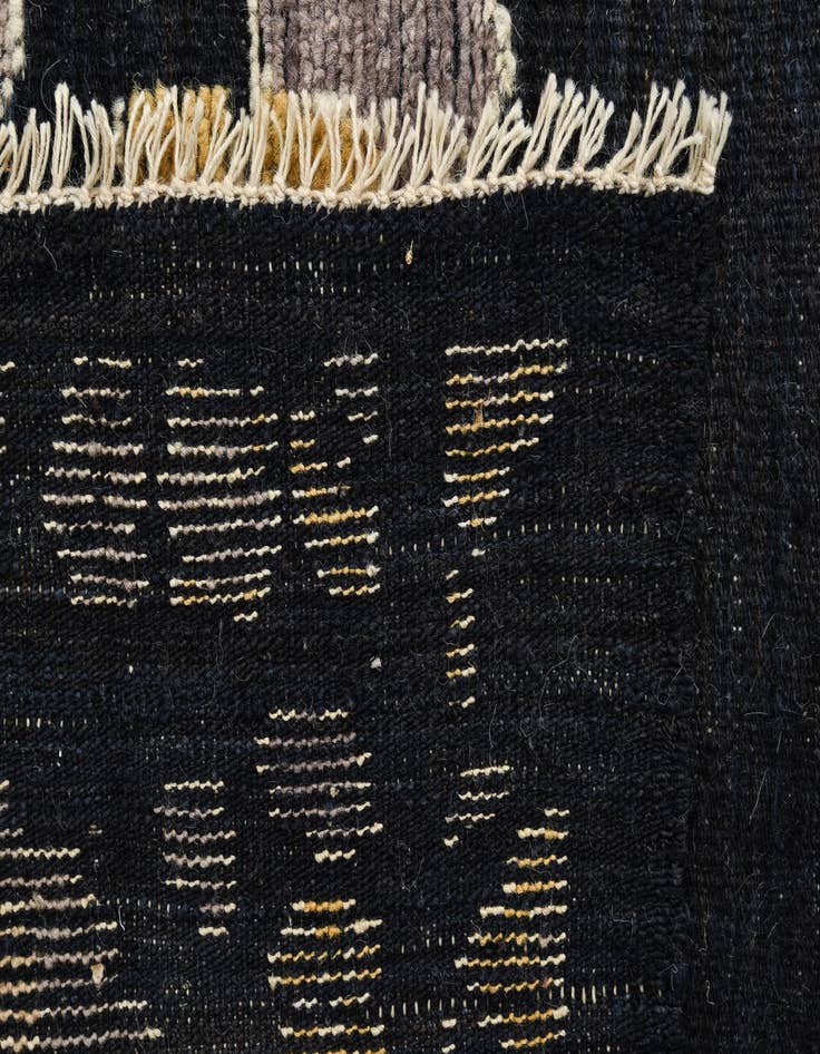 Detail image of  8' 3 x 10' 4  Hand Knotted Oushak Wool Rug