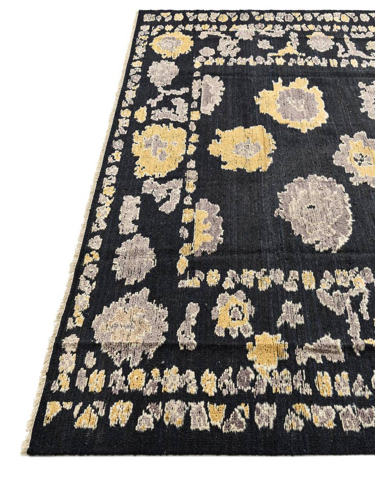 Detail image of  8' 3 x 10' 4  Hand Knotted Oushak Wool Rug