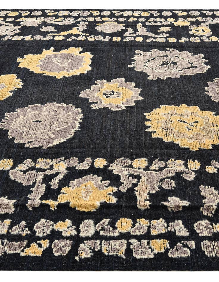 Detail image of  8' 3 x 10' 4  Hand Knotted Oushak Wool Rug