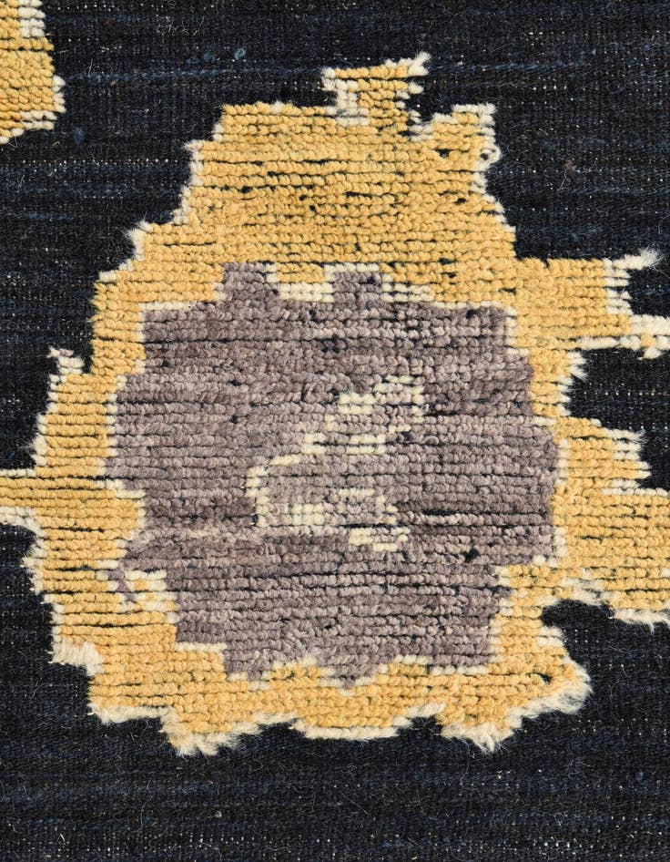 Detail image of  8' 3 x 10' 4  Hand Knotted Oushak Wool Rug