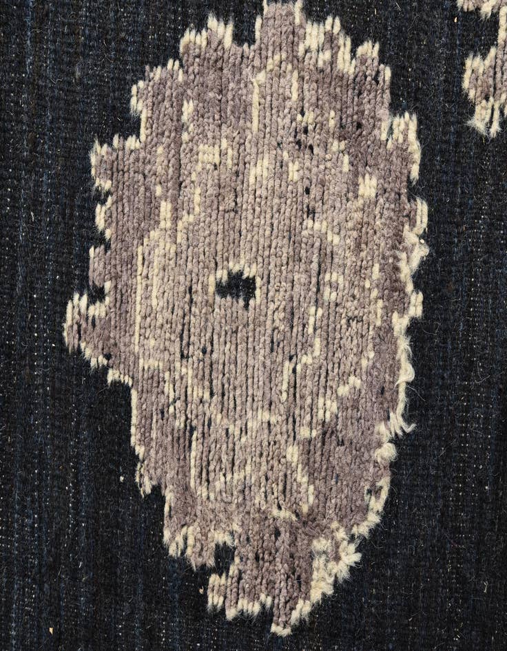 Detail image of  8' 3 x 10' 4  Hand Knotted Oushak Wool Rug