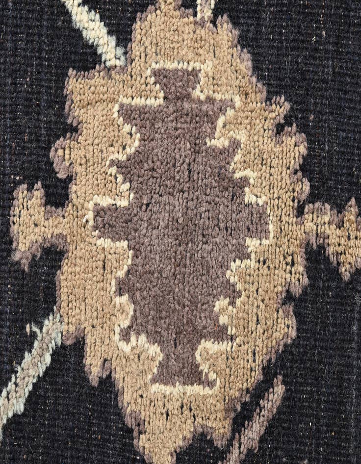 Detail image of  8' x 10' 2  Hand Knotted Oushak Wool Rug