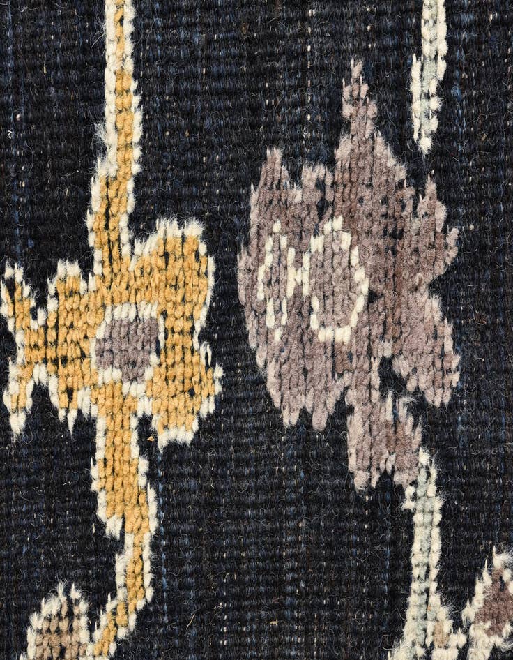 Detail image of  8' 5 x 10' 7  Hand Knotted Oushak Wool Rug