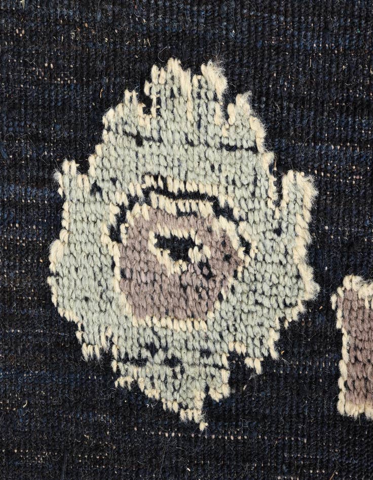 Detail image of  8' 5 x 10' 7  Hand Knotted Oushak Wool Rug