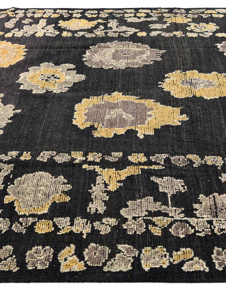 Detail image of  8' 3 x 10' 8  Hand Knotted Oushak Wool Rug