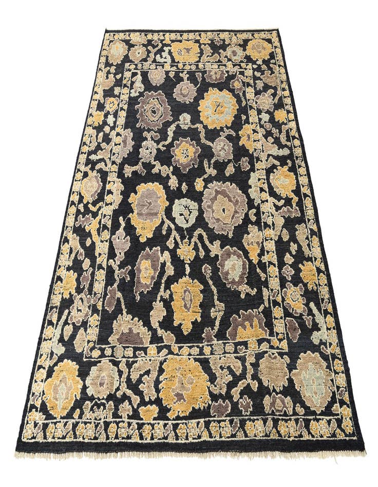 Detail image of  8' 2 x 10' 9  Hand Knotted Oushak Wool Rug