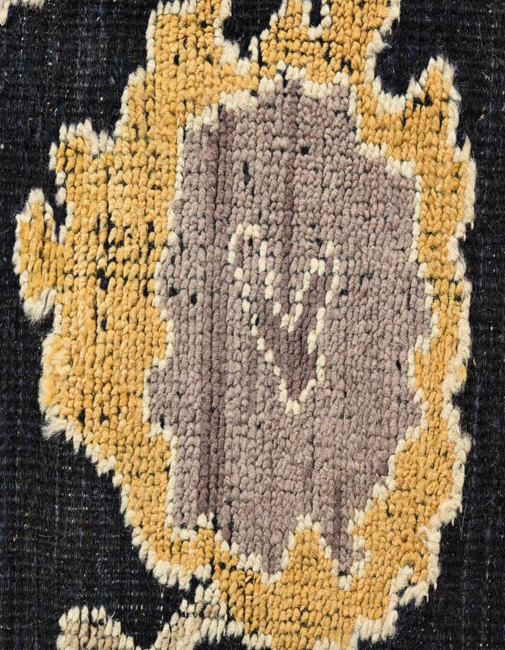 Detail image of  8' 2 x 10' 9  Hand Knotted Oushak Wool Rug