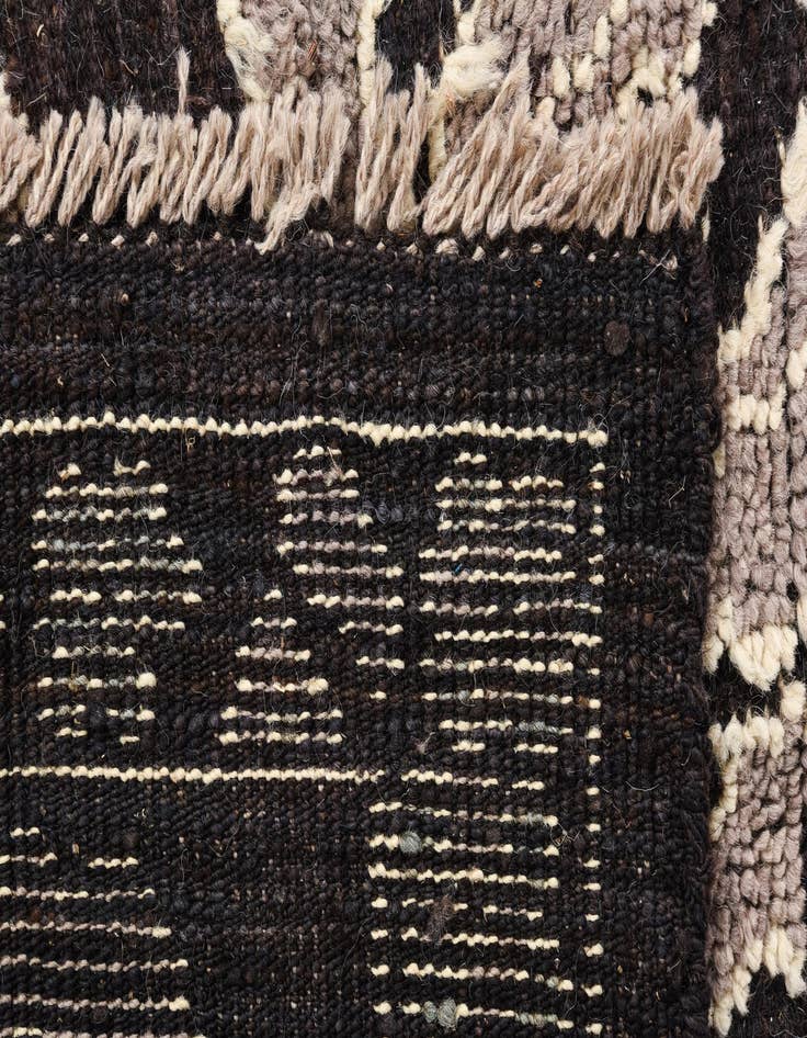 Detail image of  8' 3 x 10' 9  Hand Knotted Oushak Wool Rug