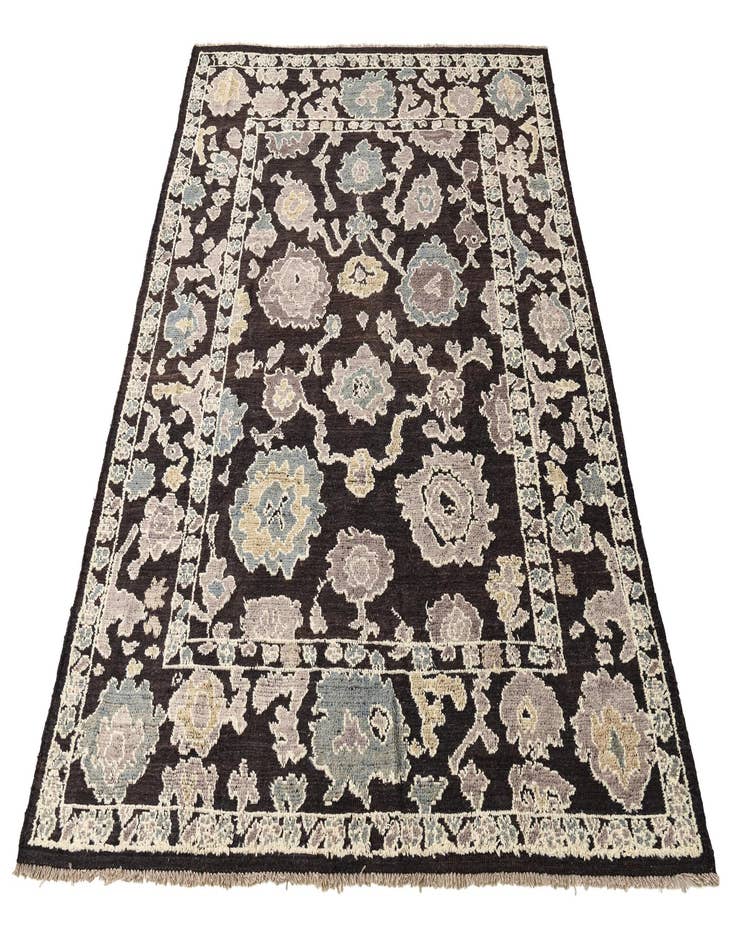 Detail image of  8' 3 x 10' 9  Hand Knotted Oushak Wool Rug