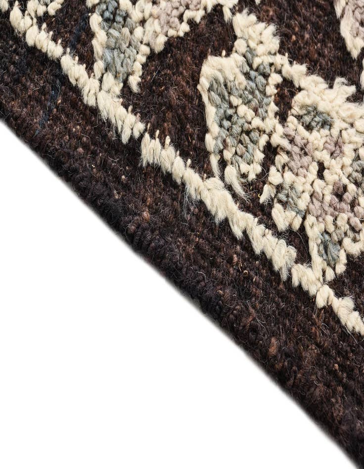 Detail image of  8' 3 x 10' 9  Hand Knotted Oushak Wool Rug