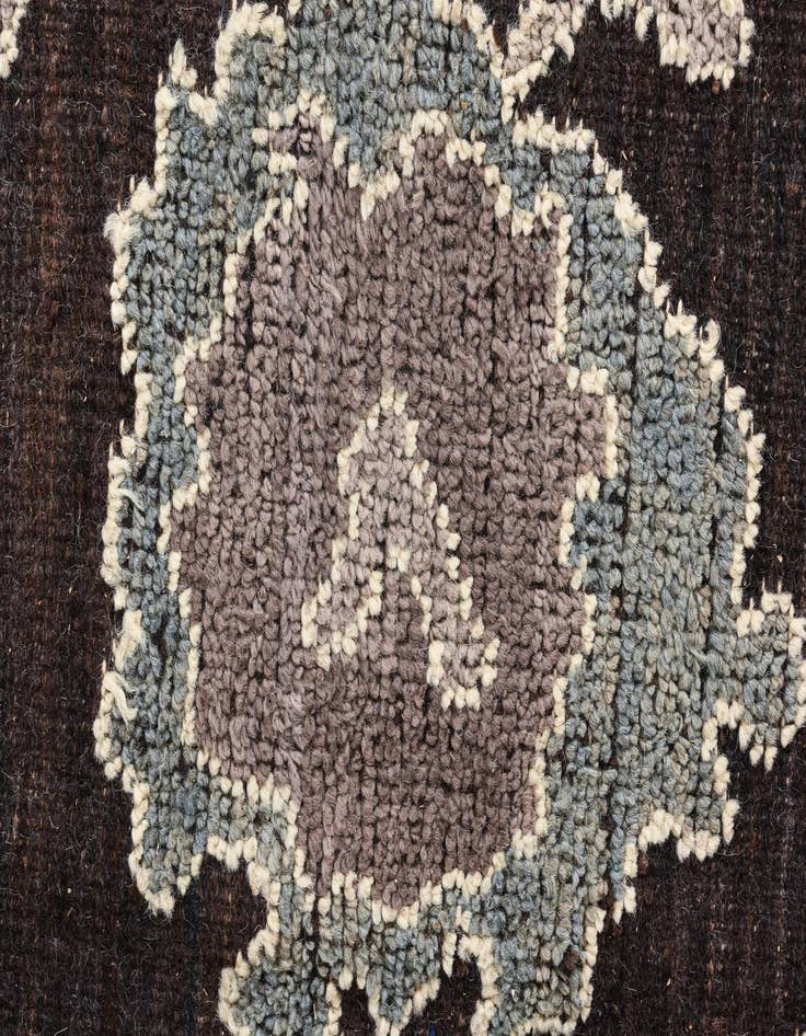Detail image of  8' 3 x 10' 9  Hand Knotted Oushak Wool Rug