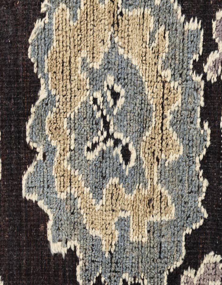 Detail image of  8' 3 x 10' 9  Hand Knotted Oushak Wool Rug