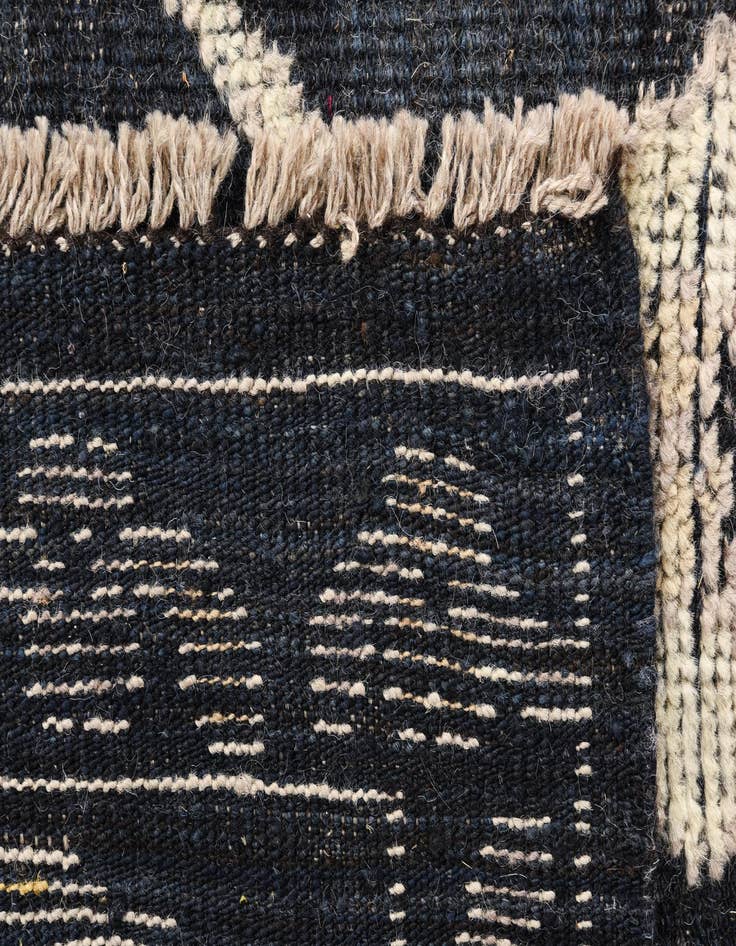 Detail image of  8' 1 x 10' 2  Hand Knotted Oushak Wool Rug