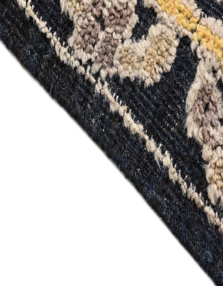 Detail image of  8' 1 x 10' 2  Hand Knotted Oushak Wool Rug