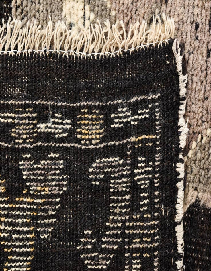 Detail image of  8' 3 x 10' 7  Hand Knotted Oushak Wool Rug