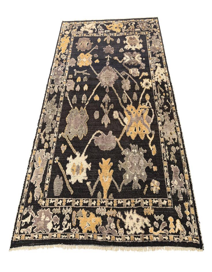 Detail image of  8' 3 x 10' 7  Hand Knotted Oushak Wool Rug